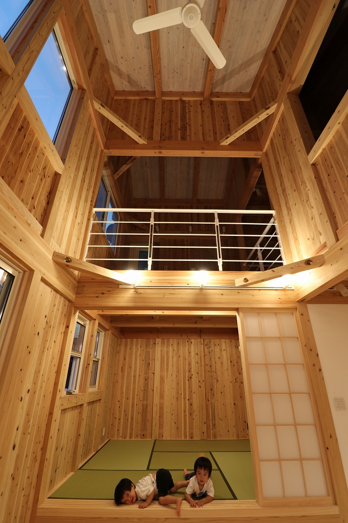 上島の木のお家