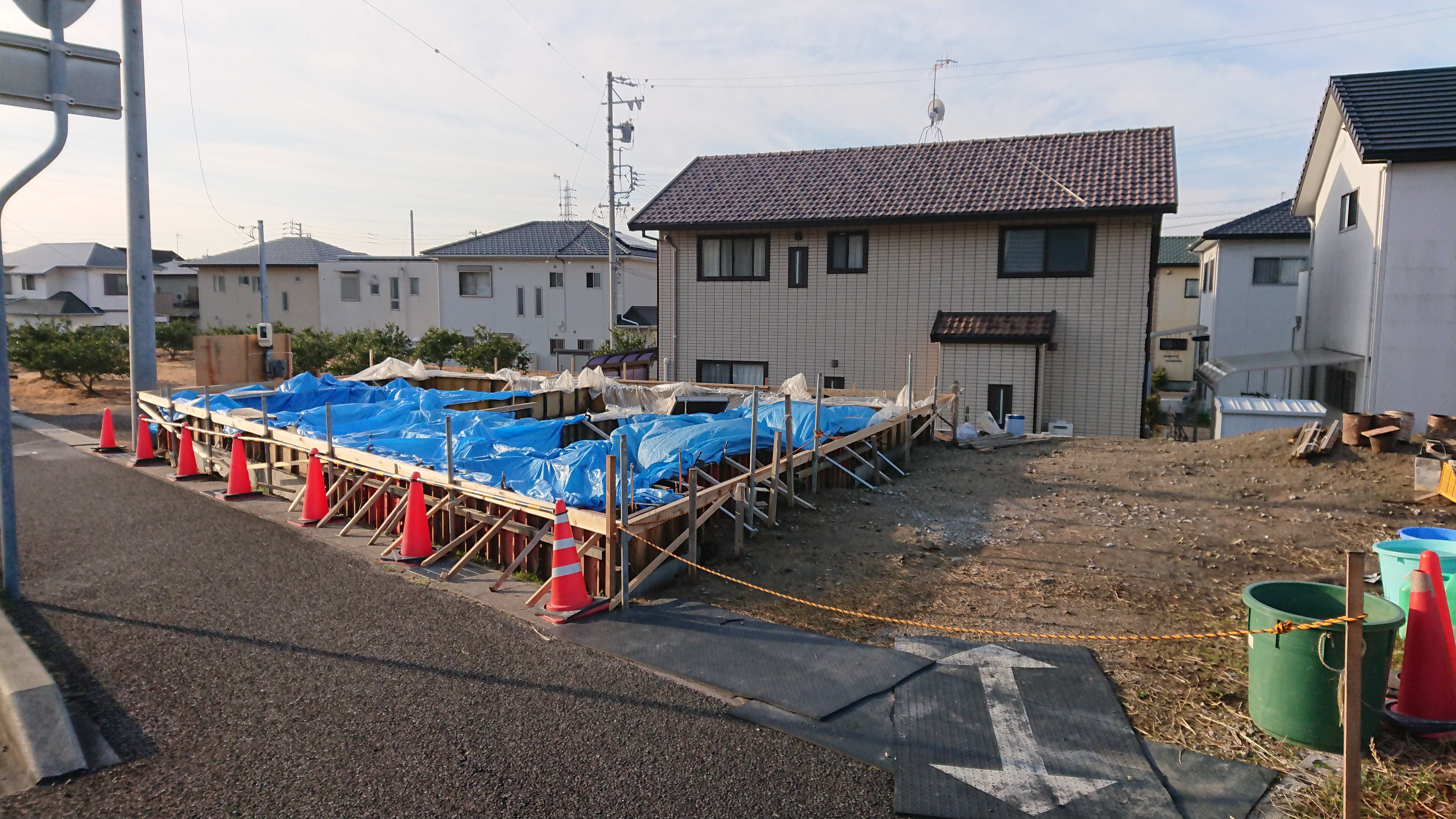 蒲郡の現場始まります。